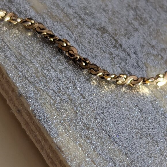 Antique Cross Necklace KIRNER's 12k Gold Filled Religious Faith Statement Signed - Picture 7 of 16